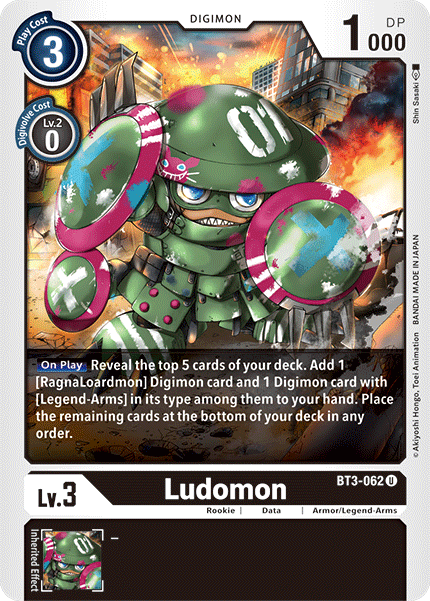 Ludomon [BT3-062] [Release Special Booster Ver.1.5] | Total Play