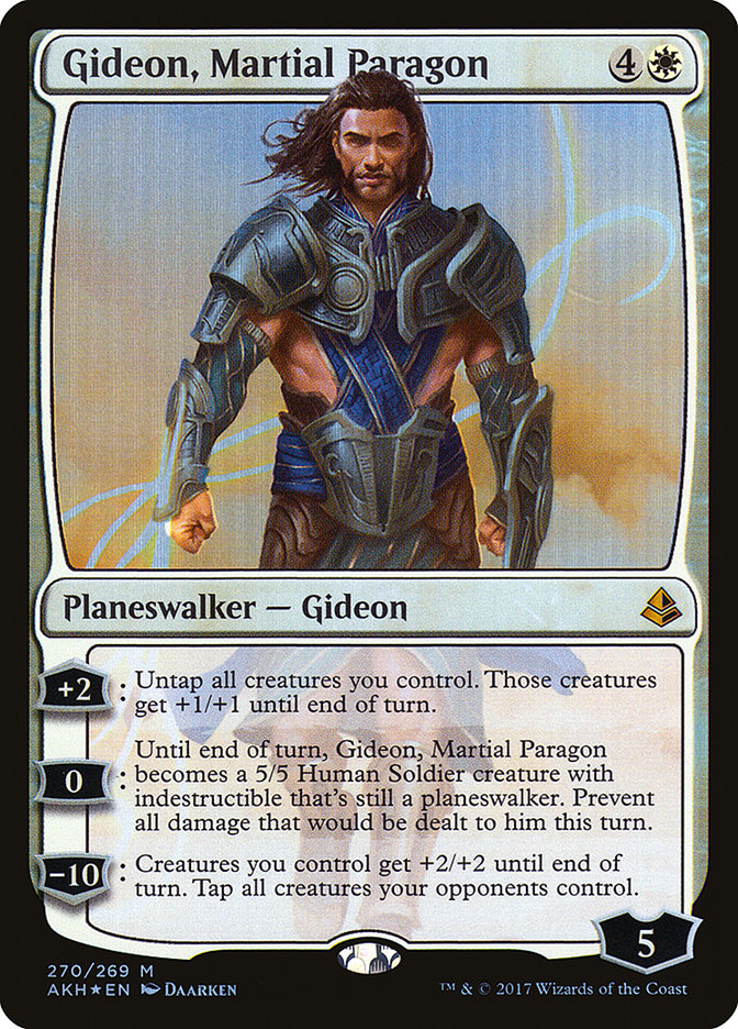 Gideon, Martial Paragon [Amonkhet] | Total Play