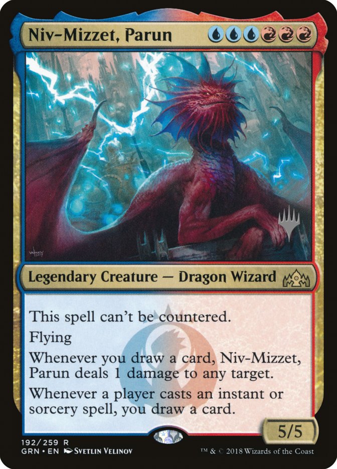 Niv-Mizzet, Parun (Promo Pack) [Guilds of Ravnica Promos] | Total Play