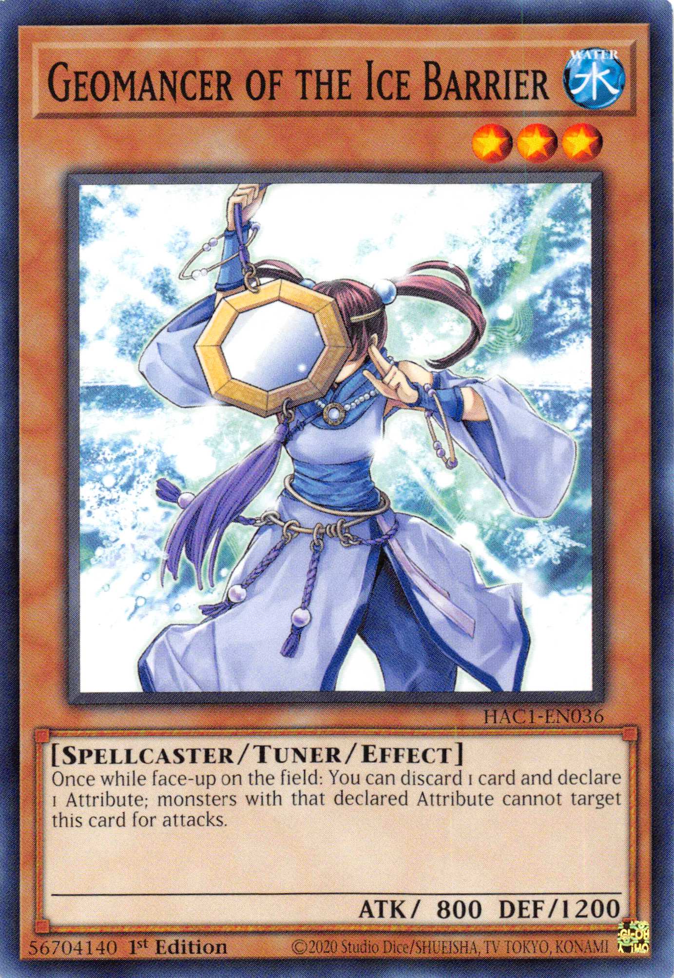 Geomancer of the Ice Barrier (Duel Terminal) [HAC1-EN036] Parallel Rare | Total Play