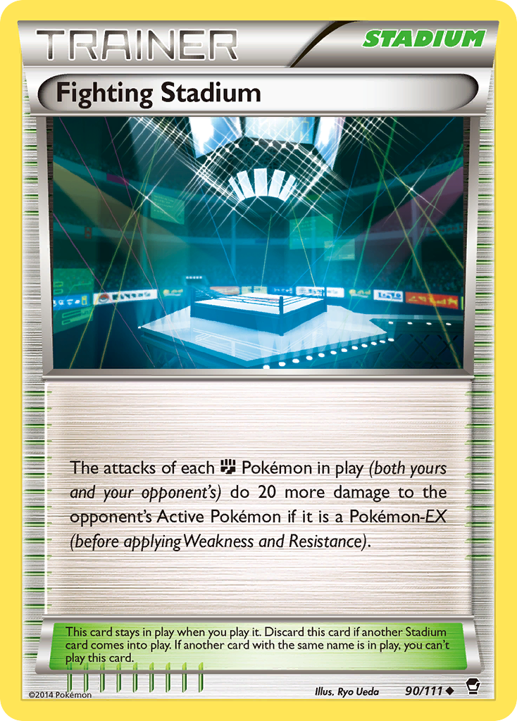 Fighting Stadium (90/111) [XY: Furious Fists] | Total Play