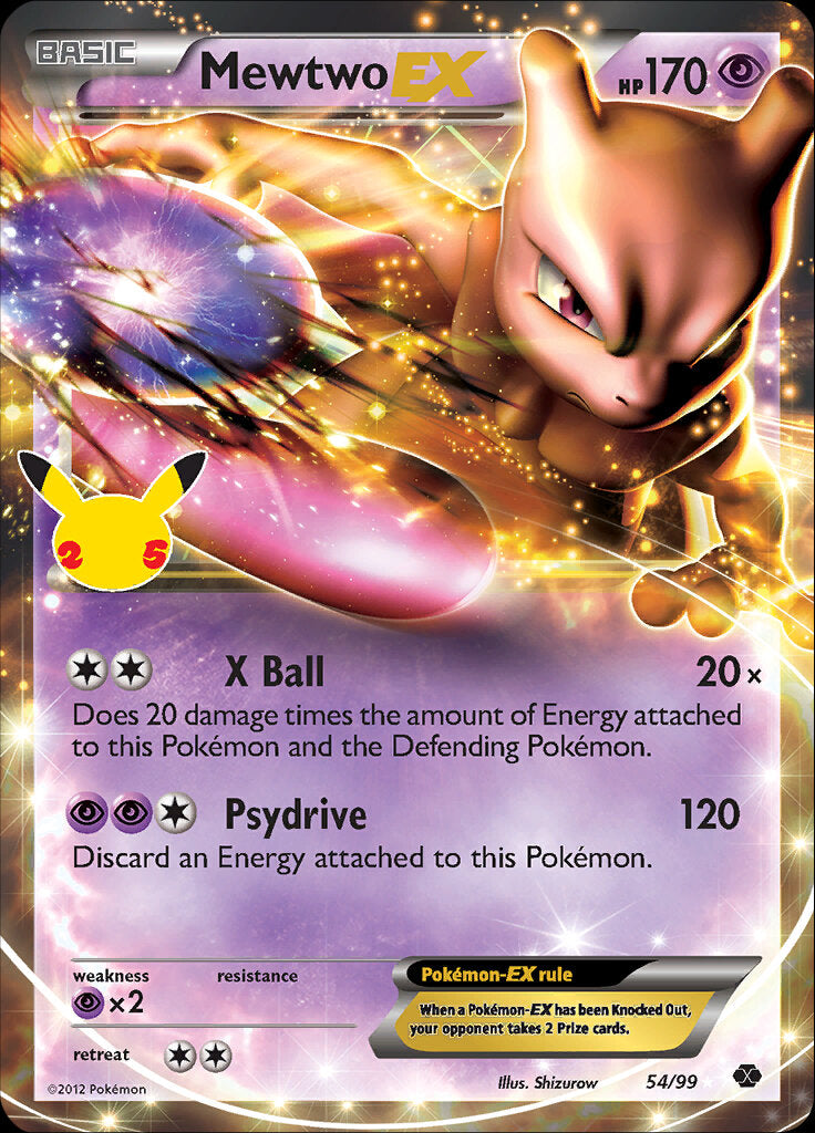 Mewtwo EX (54/99) [Celebrations: 25th Anniversary - Classic Collection] | Total Play