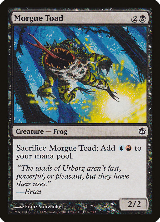 Morgue Toad [Duel Decks: Ajani vs. Nicol Bolas] | Total Play