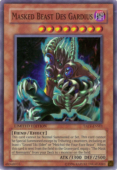 Masked Beast Des Gardius [TAEV-ENSE1] Super Rare | Total Play