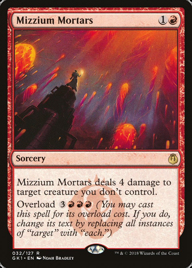 Mizzium Mortars [Guilds of Ravnica Guild Kit] | Total Play