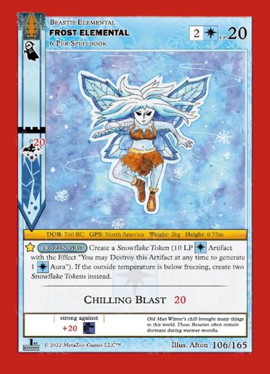 Frost Elemental [Cryptid Nation: Wilderness] | Total Play