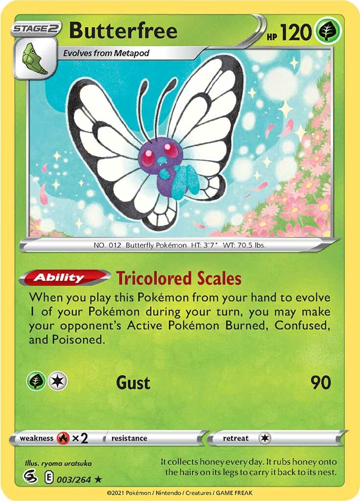 Butterfree (003/264) [Sword & Shield: Fusion Strike] | Total Play