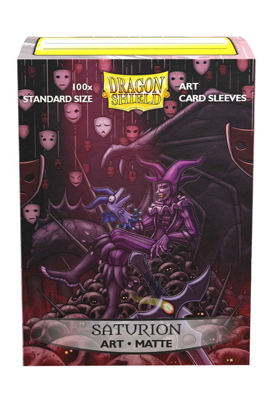 Dragon Shield: Standard 100ct Art Sleeves - Saturion | Total Play