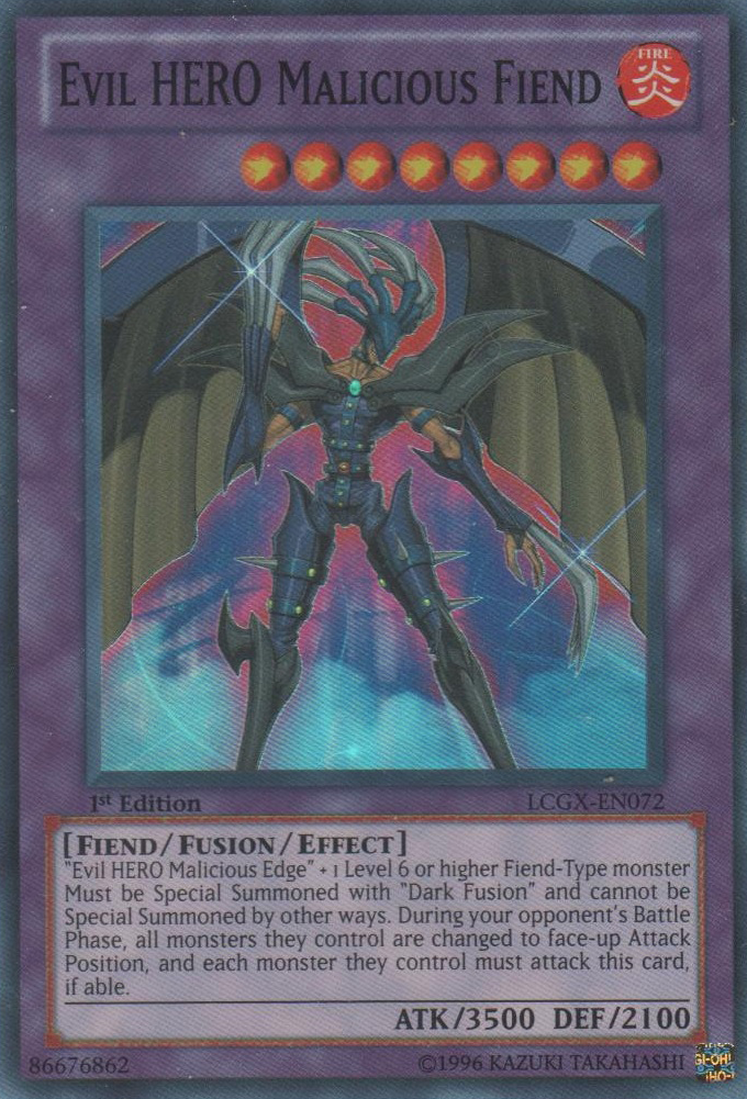 Evil HERO Malicious Fiend [LCGX-EN072] Super Rare | Total Play