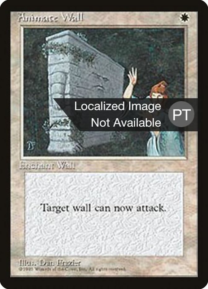 Animate Wall [Fourth Edition (Foreign Black Border)] | Total Play