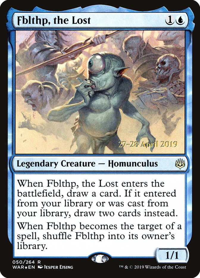 Fblthp, the Lost [War of the Spark Prerelease Promos] | Total Play