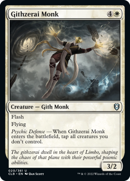 Githzerai Monk [Commander Legends: Battle for Baldur's Gate] | Total Play