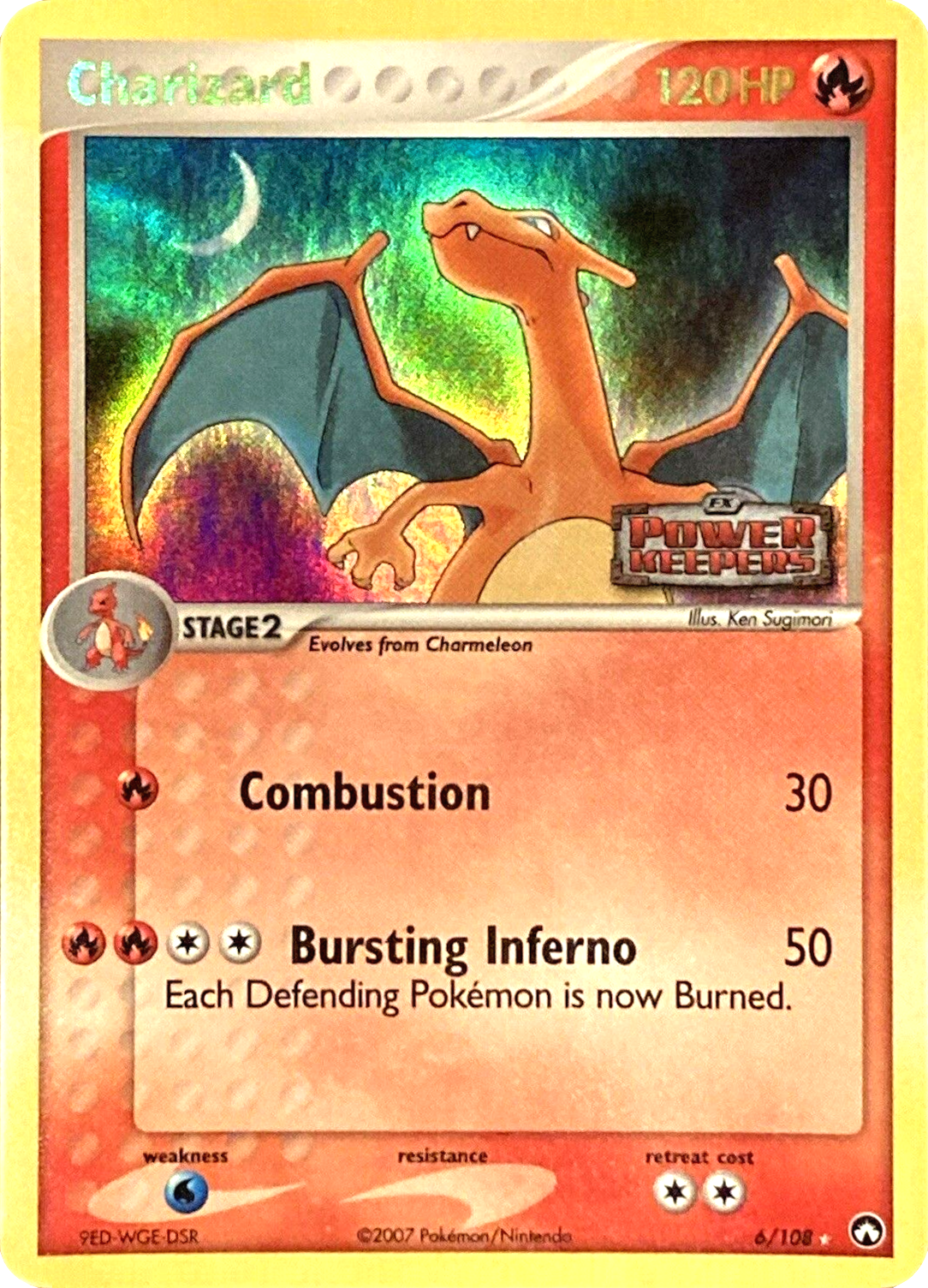 Charizard (6/108) (Stamped) [EX: Power Keepers] | Total Play