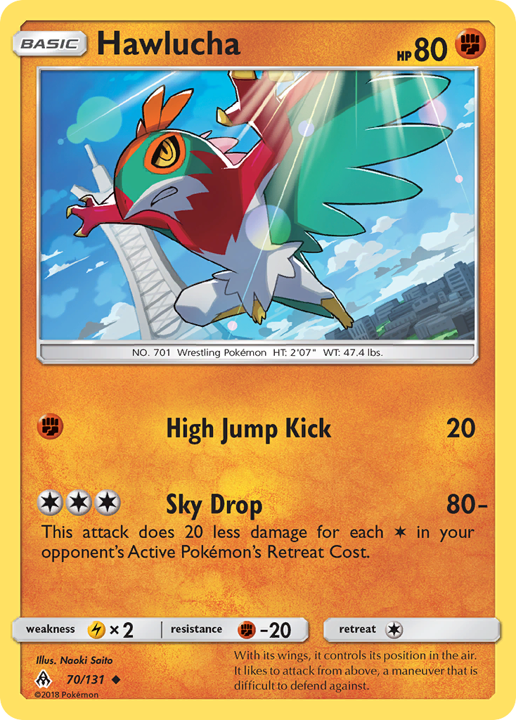 Hawlucha (70/131) [Sun & Moon: Forbidden Light] | Total Play