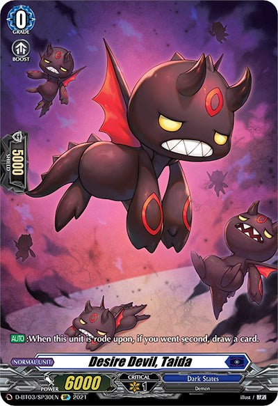 Desire Devil, Taida (D-BT03/SP30EN) [Advance of Intertwined Stars] | Total Play