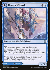 Umara Wizard // Umara Skyfalls [Zendikar Rising] | Total Play