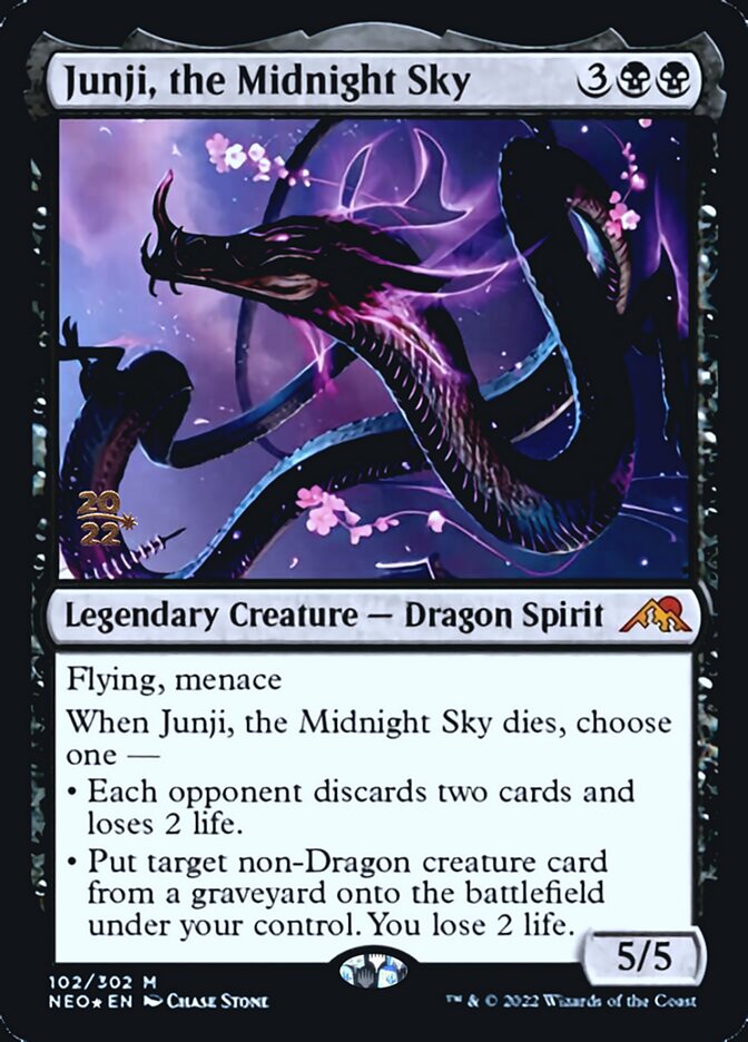 Junji, the Midnight Sky [Kamigawa: Neon Dynasty Prerelease Promos] | Total Play