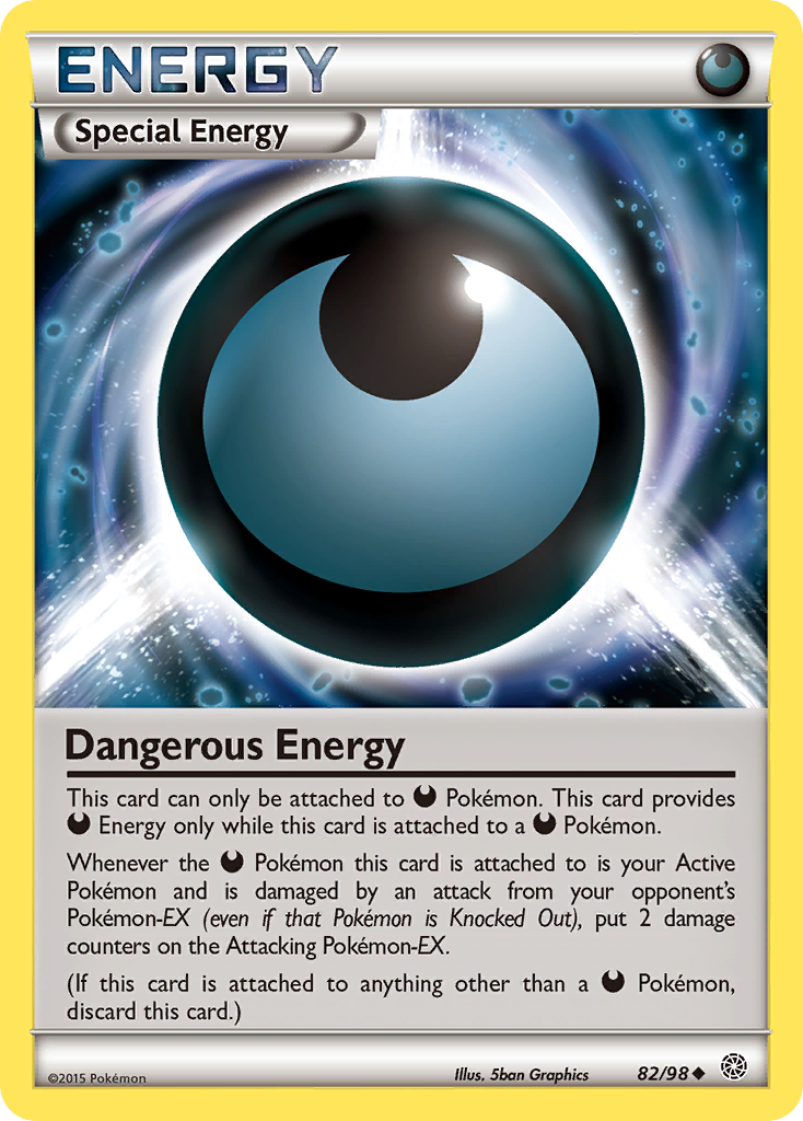 Dangerous Energy (82/98) [XY: Ancient Origins] | Total Play