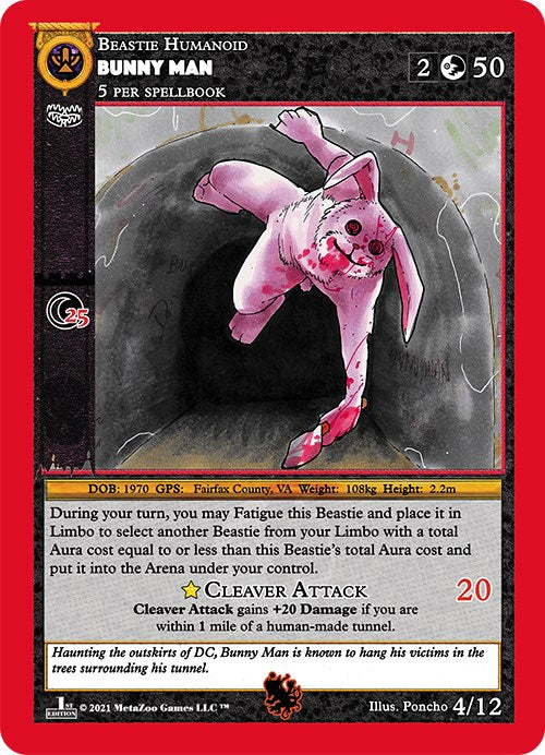 Bunny Man [Hopkinsville Goblin King Starter Deck] | Total Play