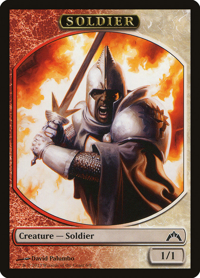 Soldier Token [Gatecrash Tokens] | Total Play