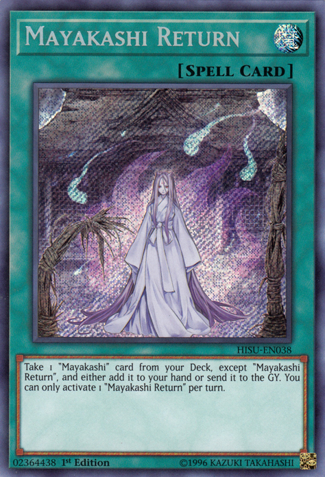 Mayakashi Return [HISU-EN038] Secret Rare | Total Play