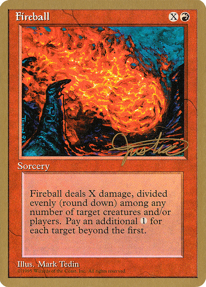 Fireball (Mark Justice) [Pro Tour Collector Set] | Total Play