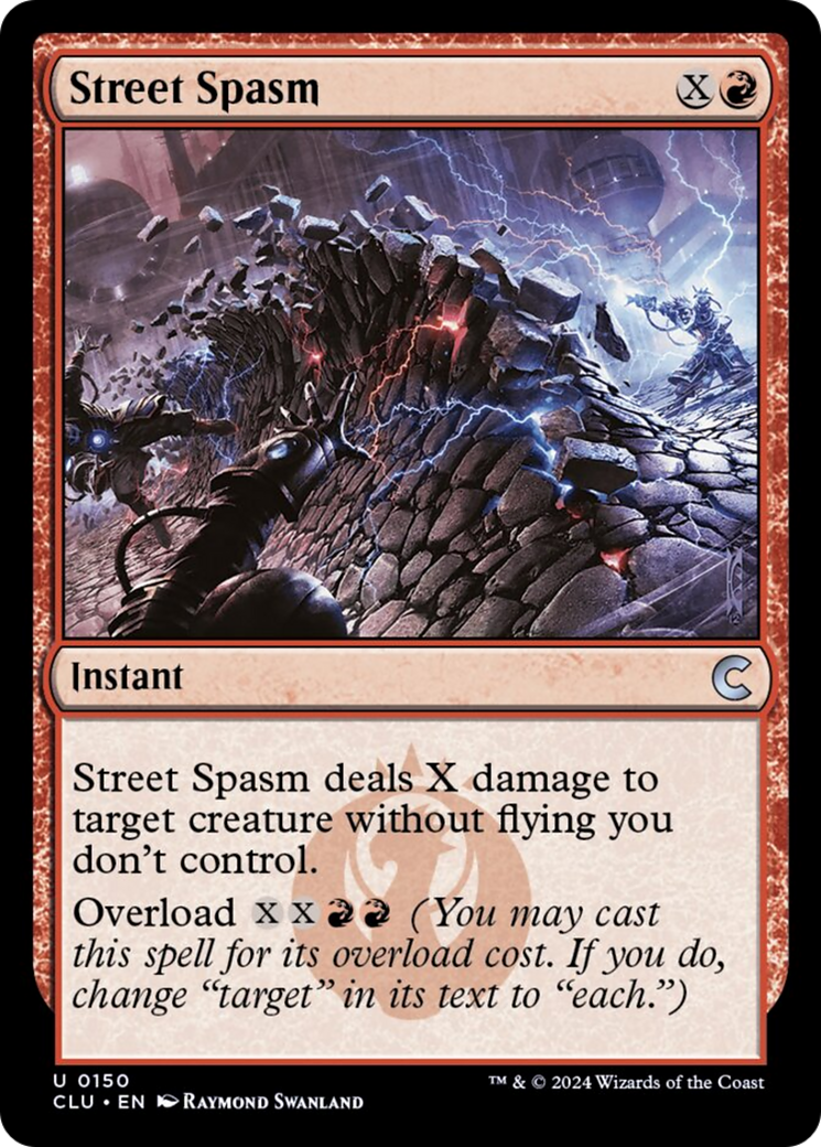 Street Spasm [Ravnica: Clue Edition] | Total Play