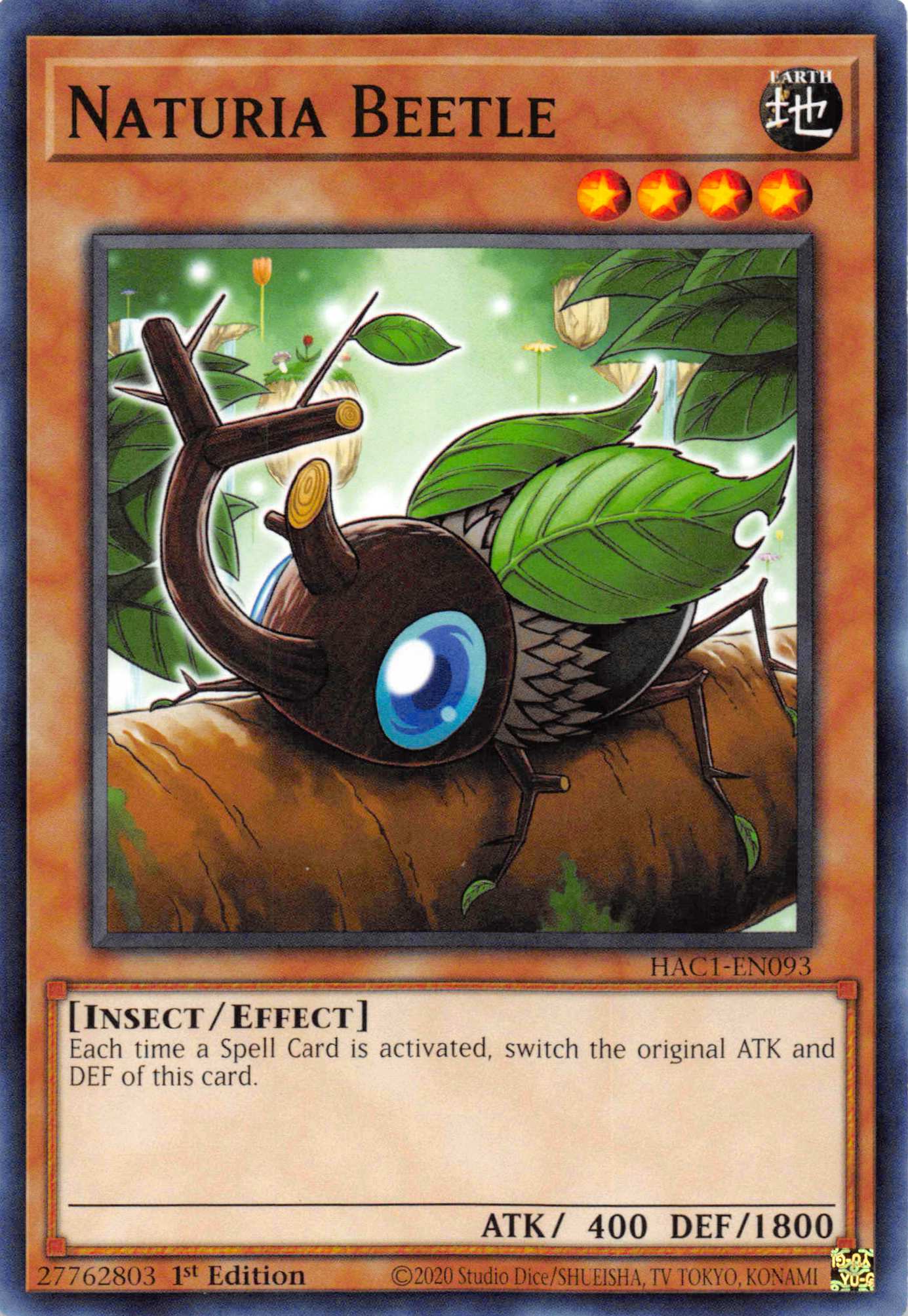 Naturia Beetle [HAC1-EN093] Common | Total Play