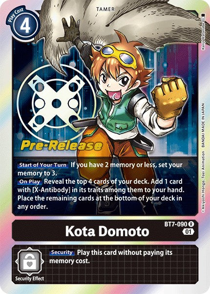 Kota Domoto [BT7-090] [Next Adventure Pre-Release Cards] | Total Play