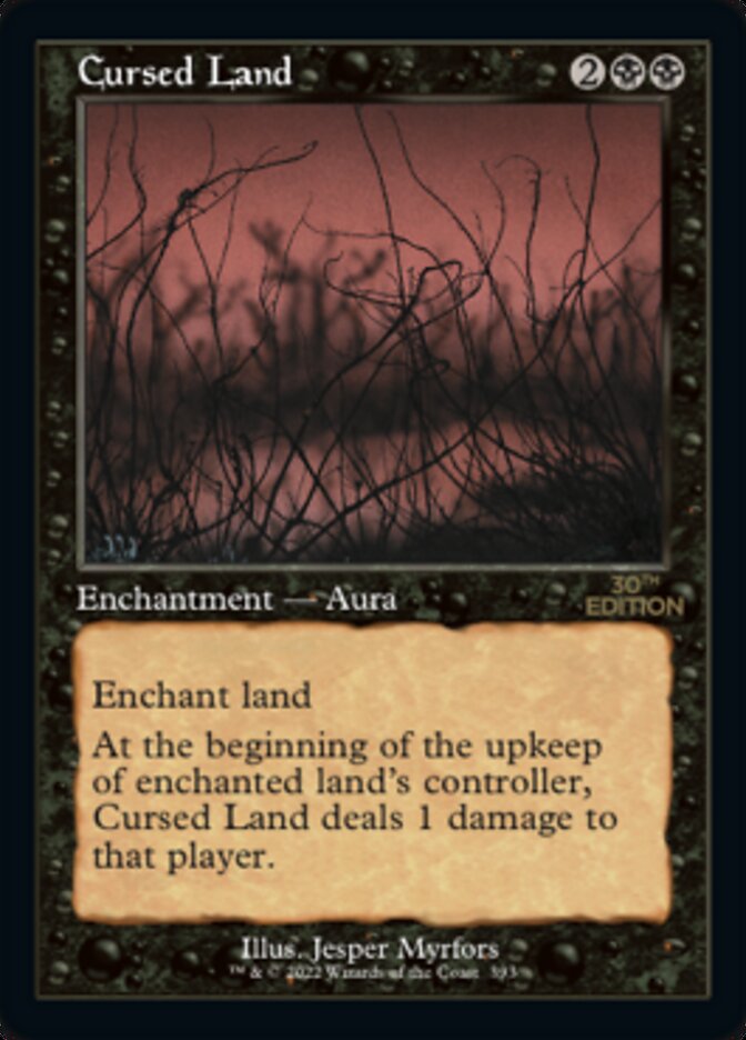 Cursed Land (Retro) [30th Anniversary Edition] | Total Play