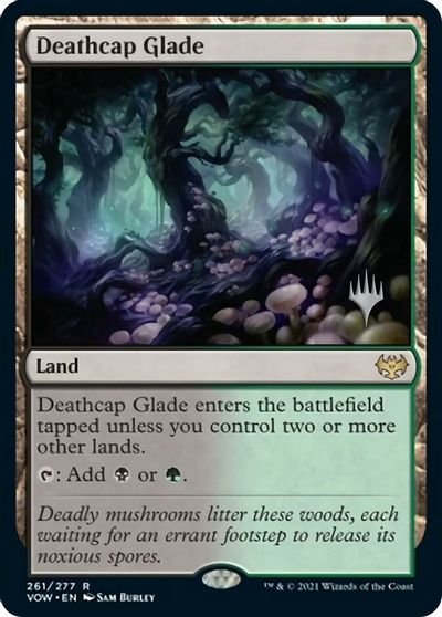 Deathcap Glade (Promo Pack) [Innistrad: Crimson Vow Promos] | Total Play