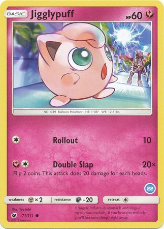 Jigglypuff (71/111) (Deck Exclusive #22) [Sun & Moon: Trainer Kit - Alolan Ninetales] | Total Play