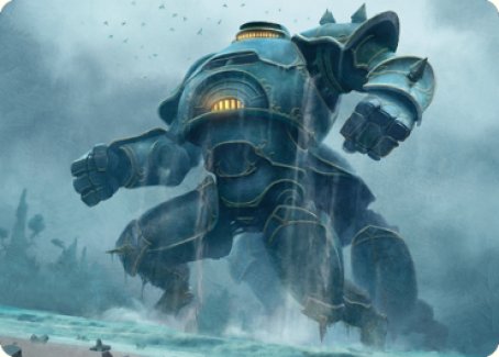 Depth Charge Colossus Art Card [The Brothers' War Art Series] | Total Play