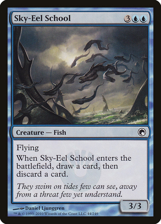 Sky-Eel School [Scars of Mirrodin] | Total Play