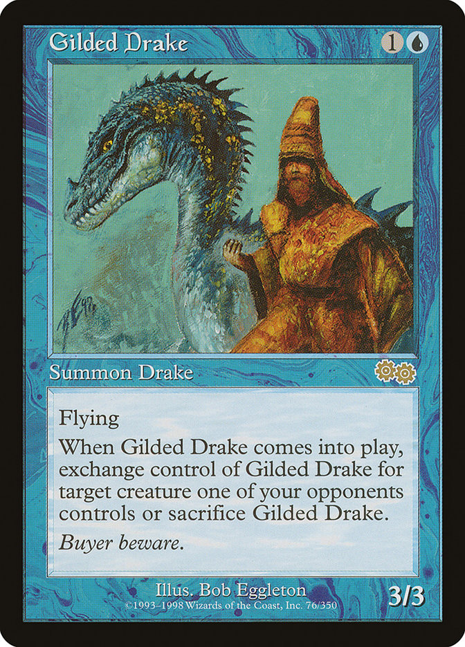 Gilded Drake [Urza's Saga] | Total Play