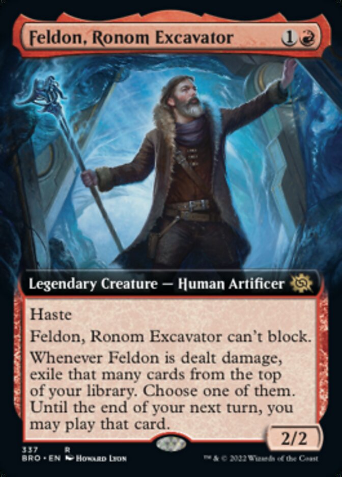 Feldon, Ronom Excavator (Extended Art) [The Brothers' War] | Total Play