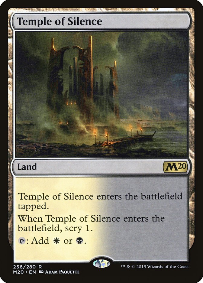 Temple of Silence [Core Set 2020] | Total Play