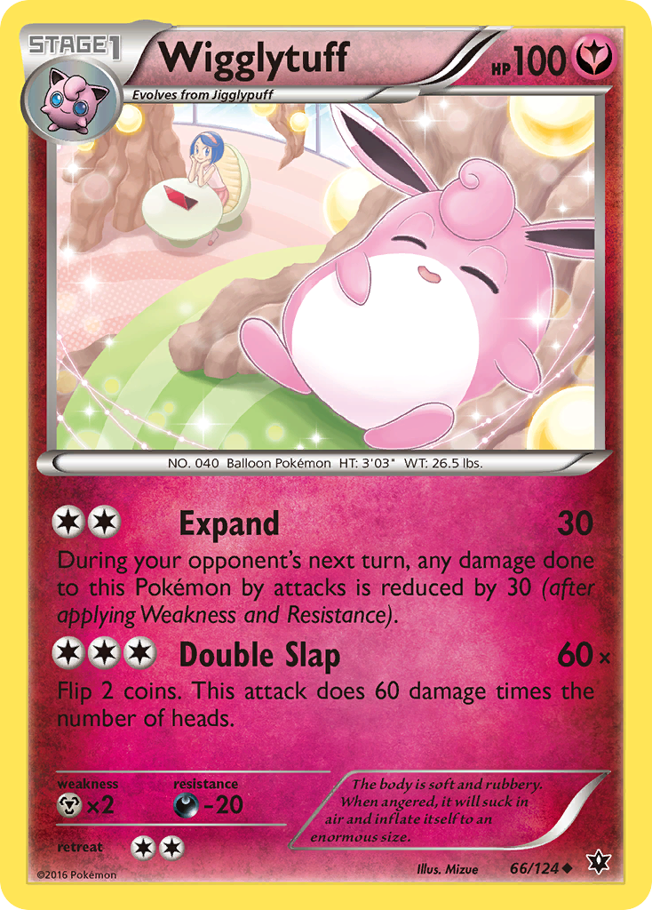 Wigglytuff (66/124) [XY: Fates Collide] | Total Play