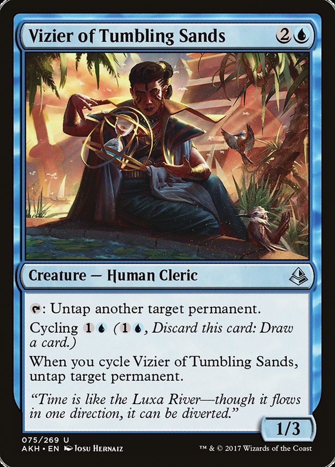 Vizier of Tumbling Sands [Amonkhet] | Total Play