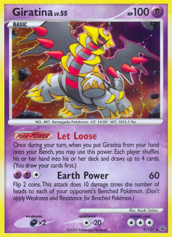 Giratina (9/127) [Platinum: Base Set] | Total Play