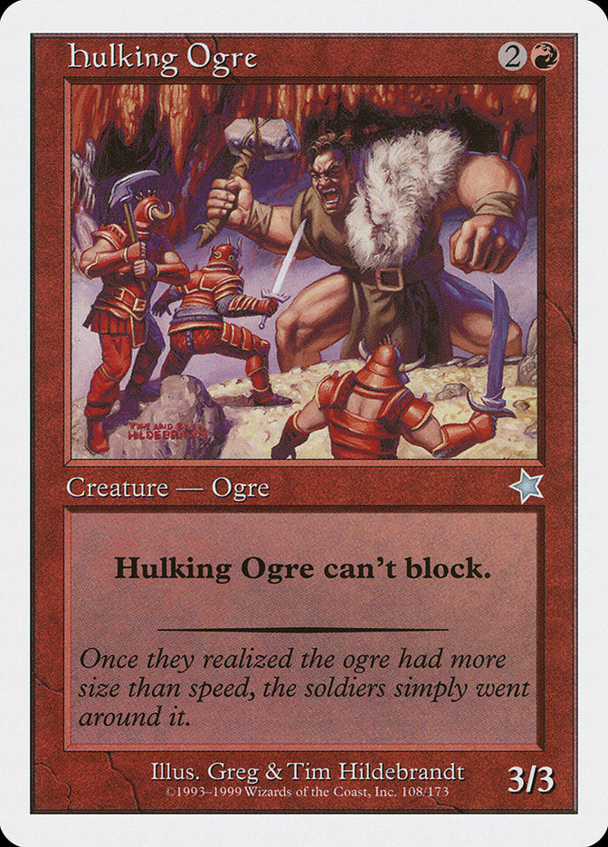 Hulking Ogre [Starter 1999] | Total Play