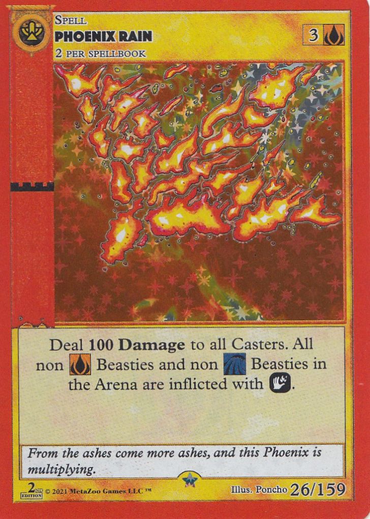 Phoenix Rain [Cryptid Nation: Second Edition] | Total Play