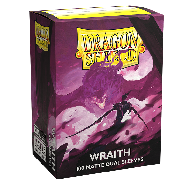 Dragon Shield: Standard 100ct Sleeves - Wraith (Dual Matte) | Total Play