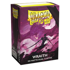 Dragon Shield: Standard 100ct Sleeves - Wraith (Dual Matte) | Total Play