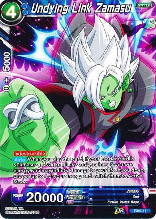 Undying Link Zamasu (EX03-11) [Ultimate Box] | Total Play