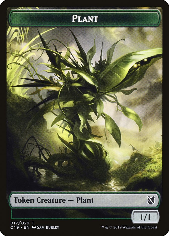 Plant Token [Commander 2019 Tokens] | Total Play