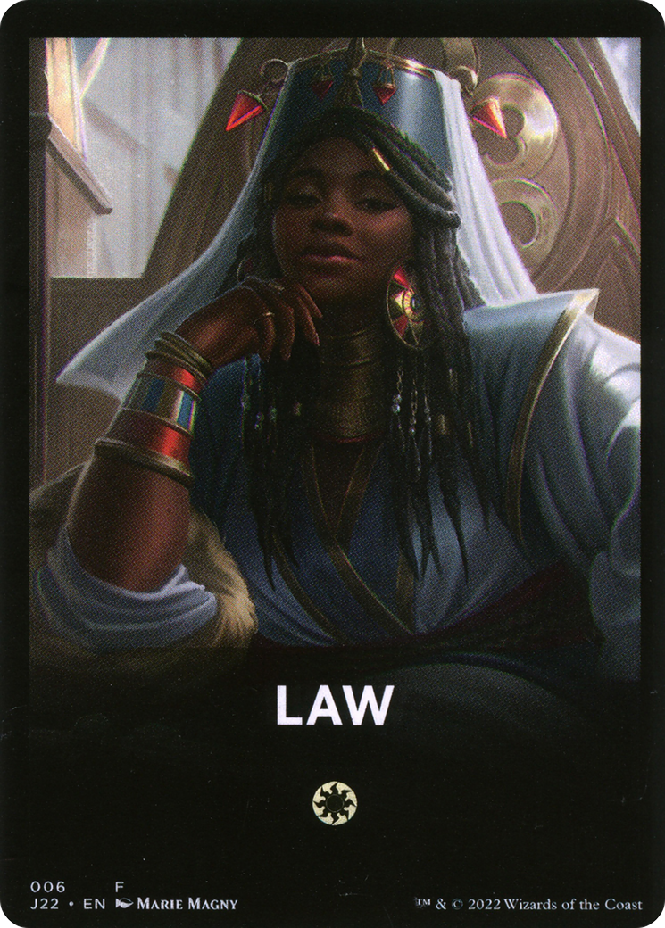 Law Theme Card [Jumpstart 2022 Front Cards] | Total Play