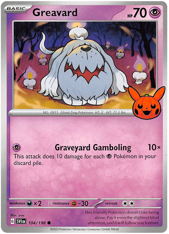 Greavard (104/198) [Trick or Trade 2023] | Total Play