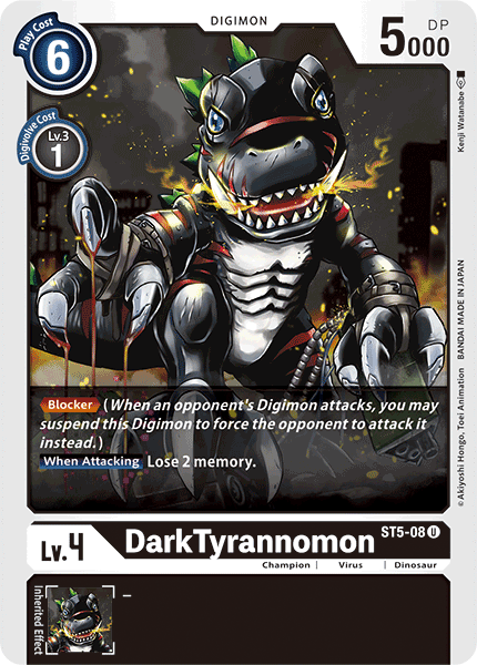 DarkTyrannomon [ST5-08] [Starter Deck: Machine Black] | Total Play