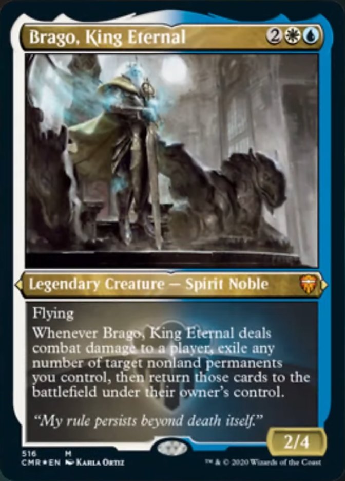 Brago, King Eternal (Etched) [Commander Legends] | Total Play